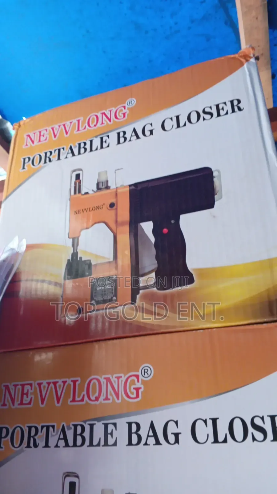 Rechargeable Bag Closure Machine