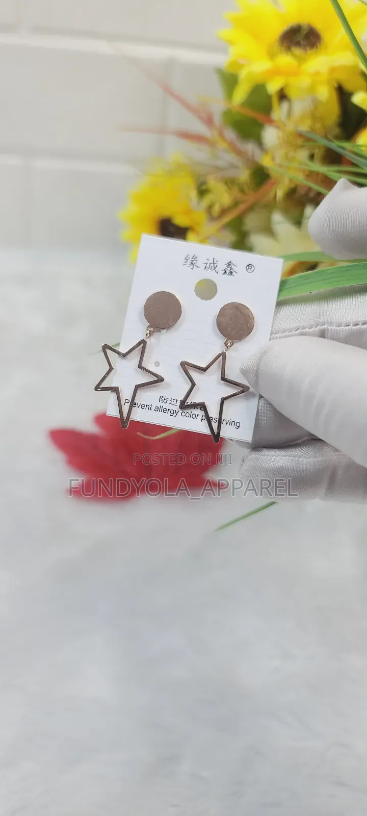 Female Fashion STAR Earrings
