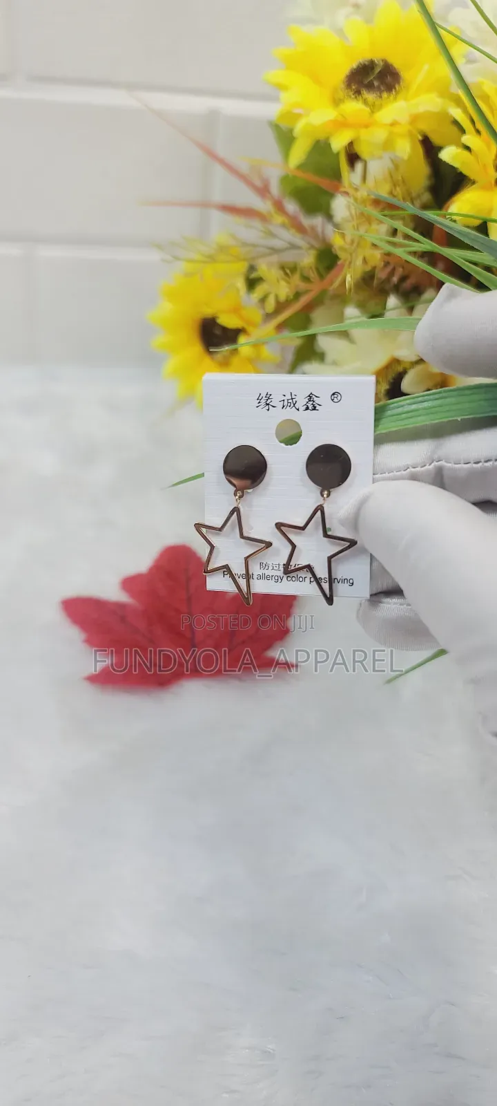 Female Fashion STAR Earrings