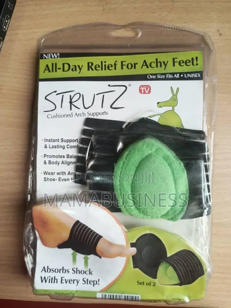 Strutz Cushioned Arch Supports for Foot
