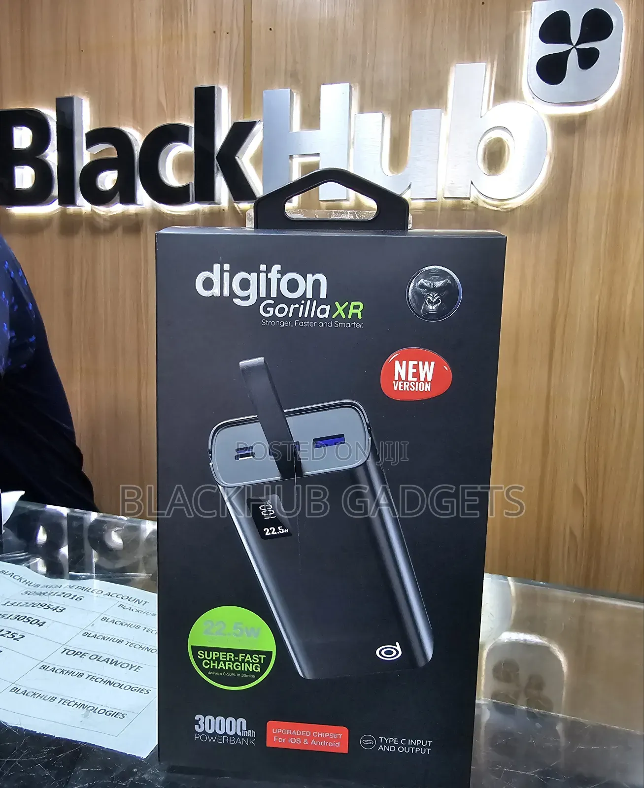 Digifon Power Bank 30000mah
22.5w