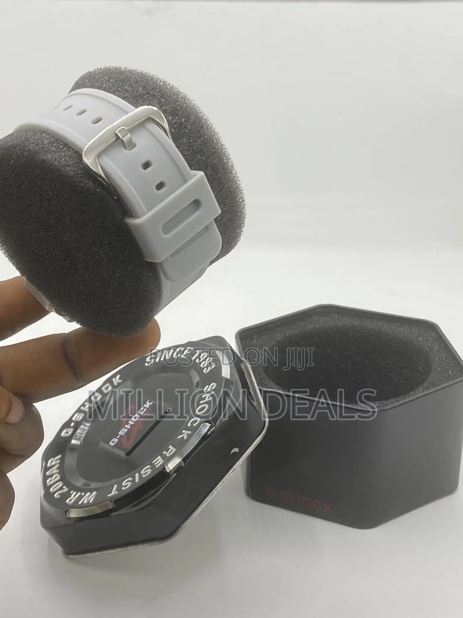 Dual Timer Gray Casual Men's G-Shock Wrist Watch