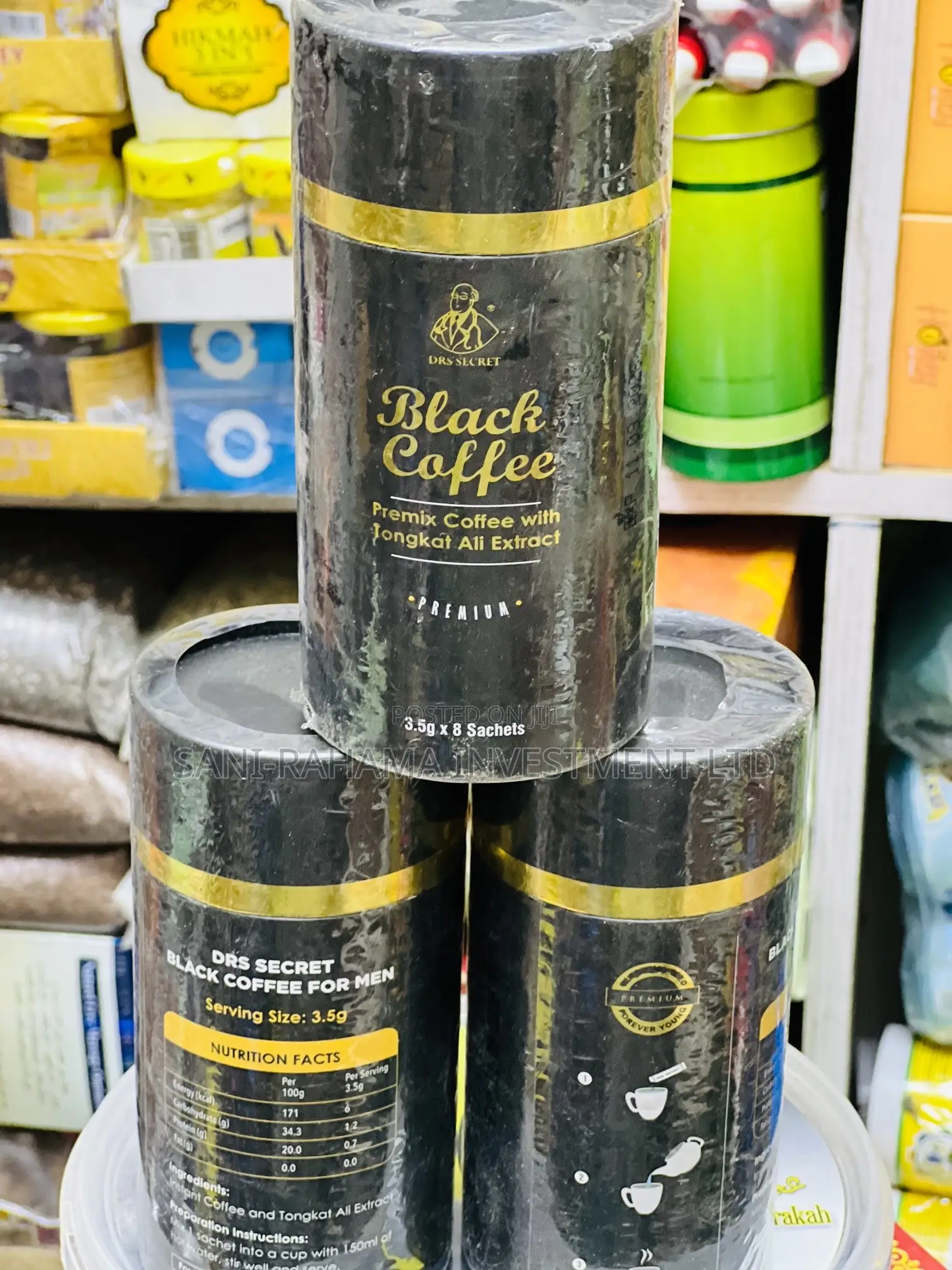 Tongkat Ali Black Coffee Premium