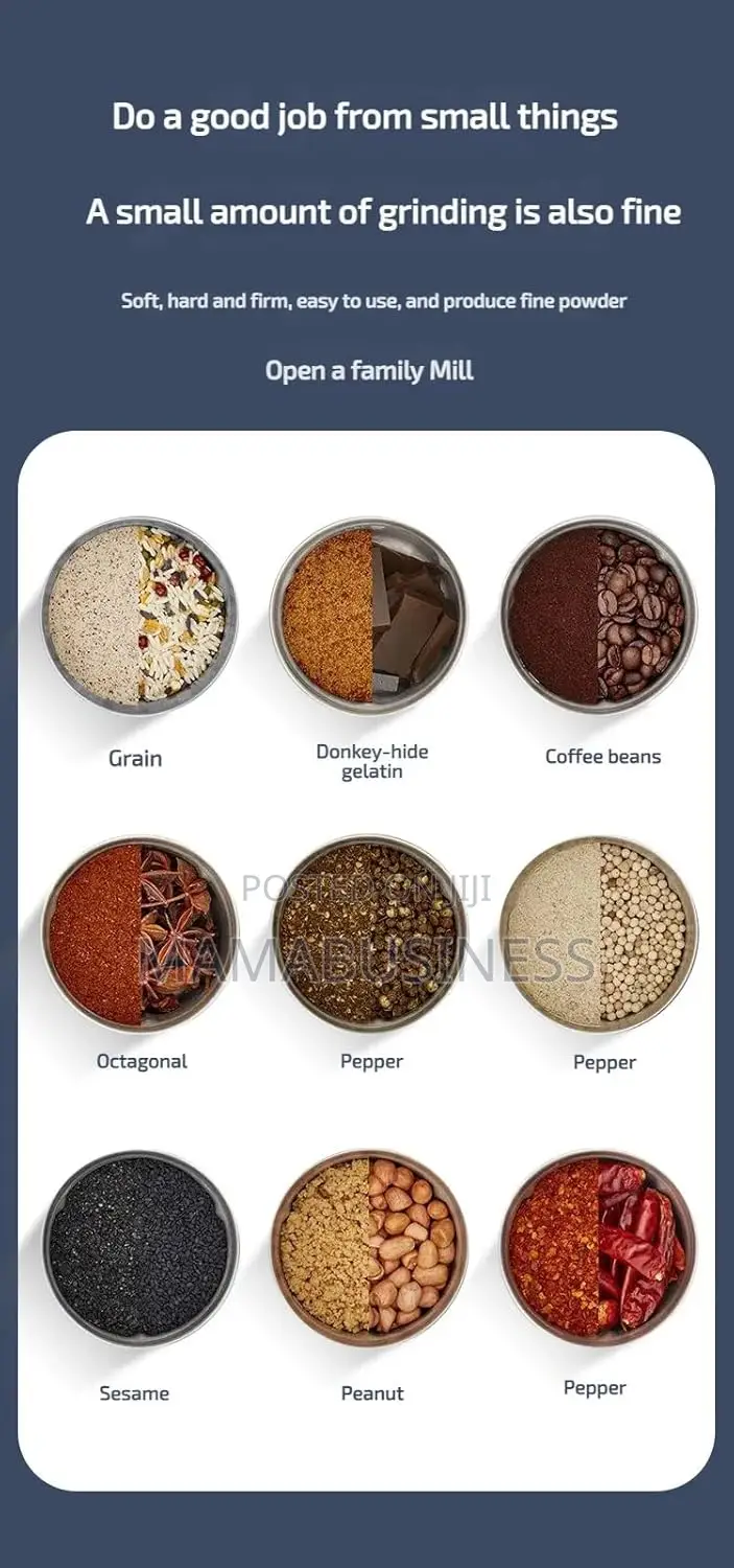 Electric Coffee Grinder Food Grain Grinder