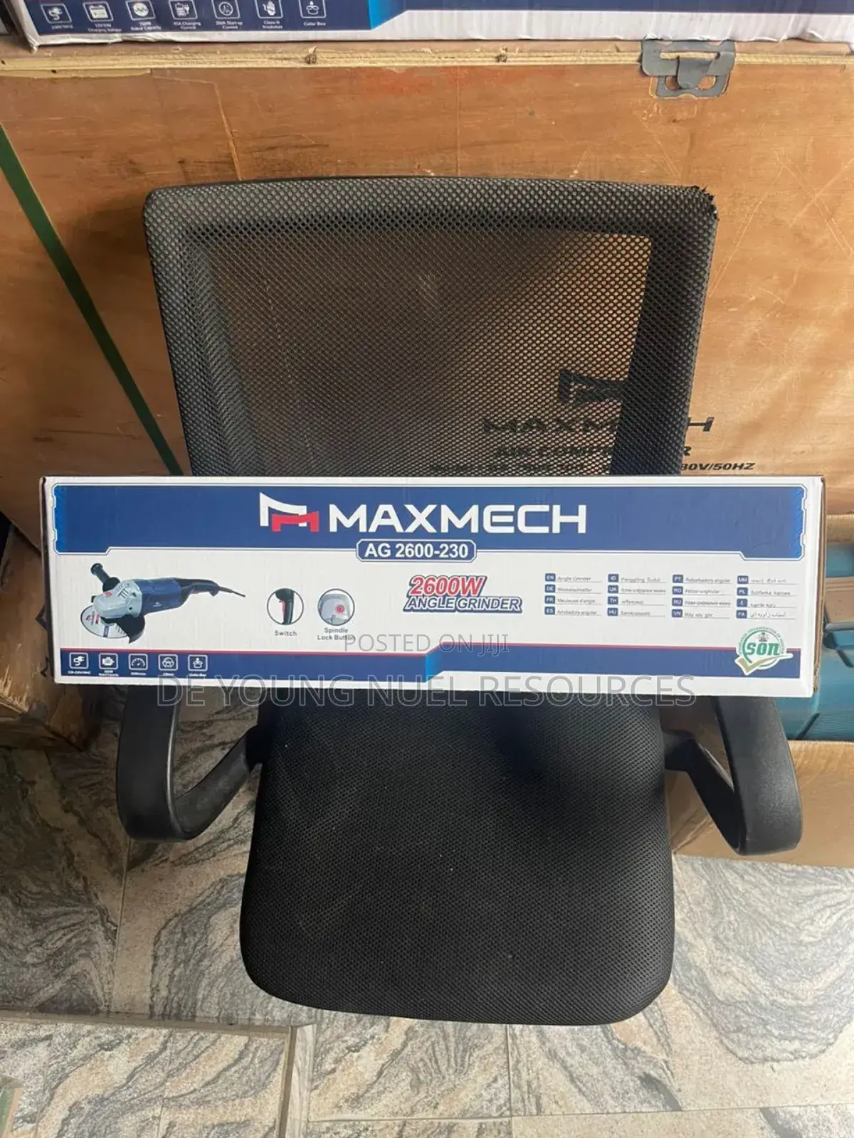 Electric Angle Grinder 2600watts Maxmech 9 Inches