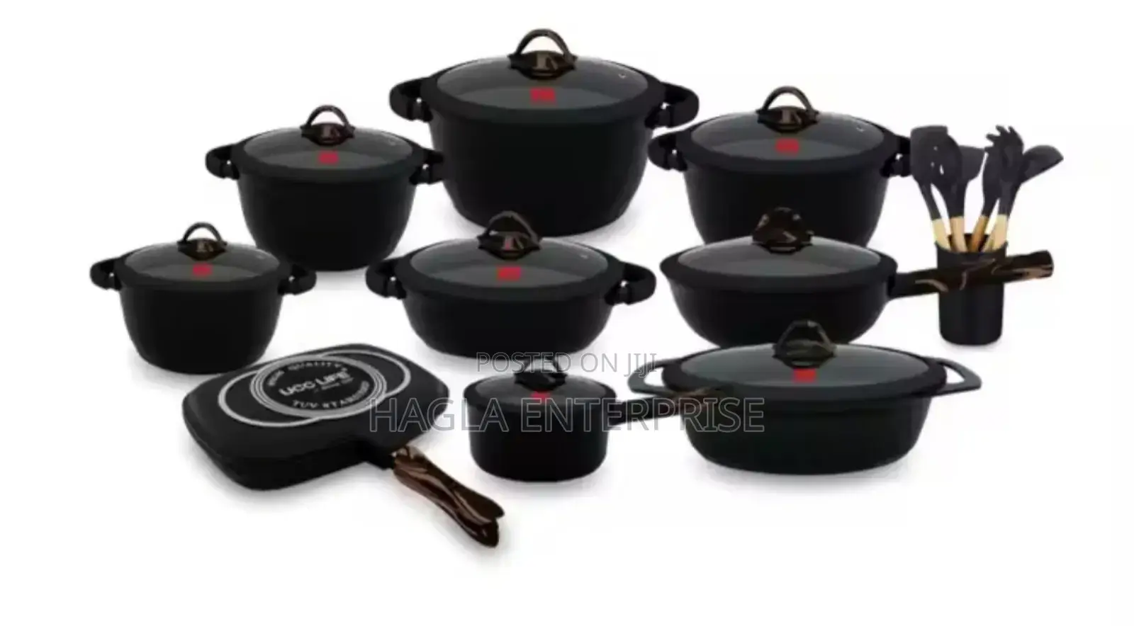 35 Pieces Granite Cooking Pot