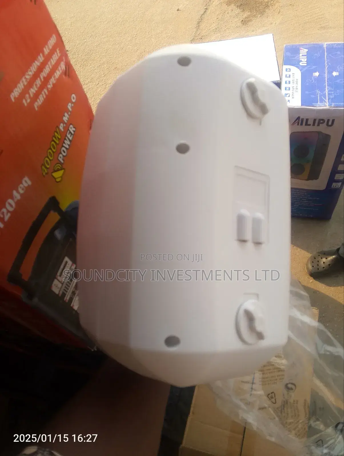 Pair Of Boom Wall Mounting Speaker.