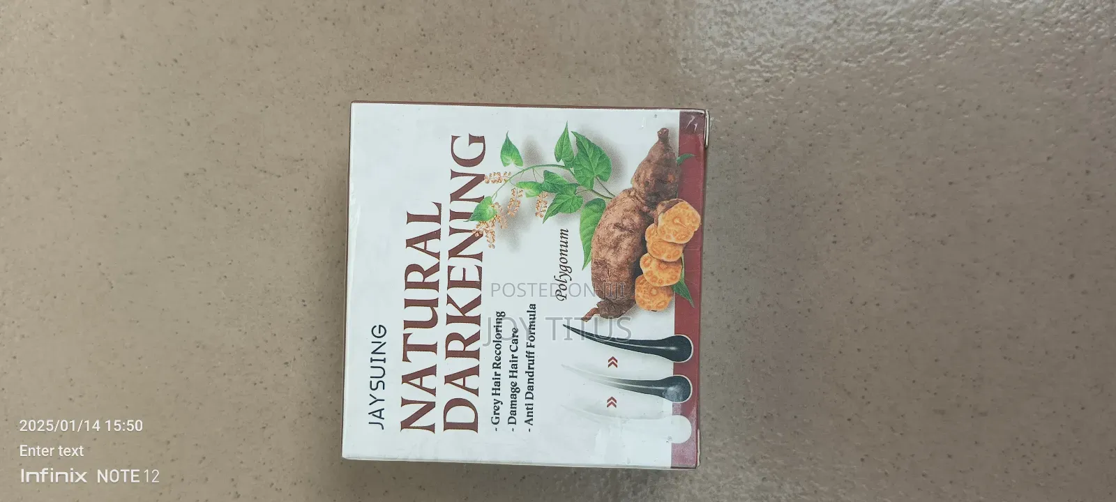 Natural Darkening Soap