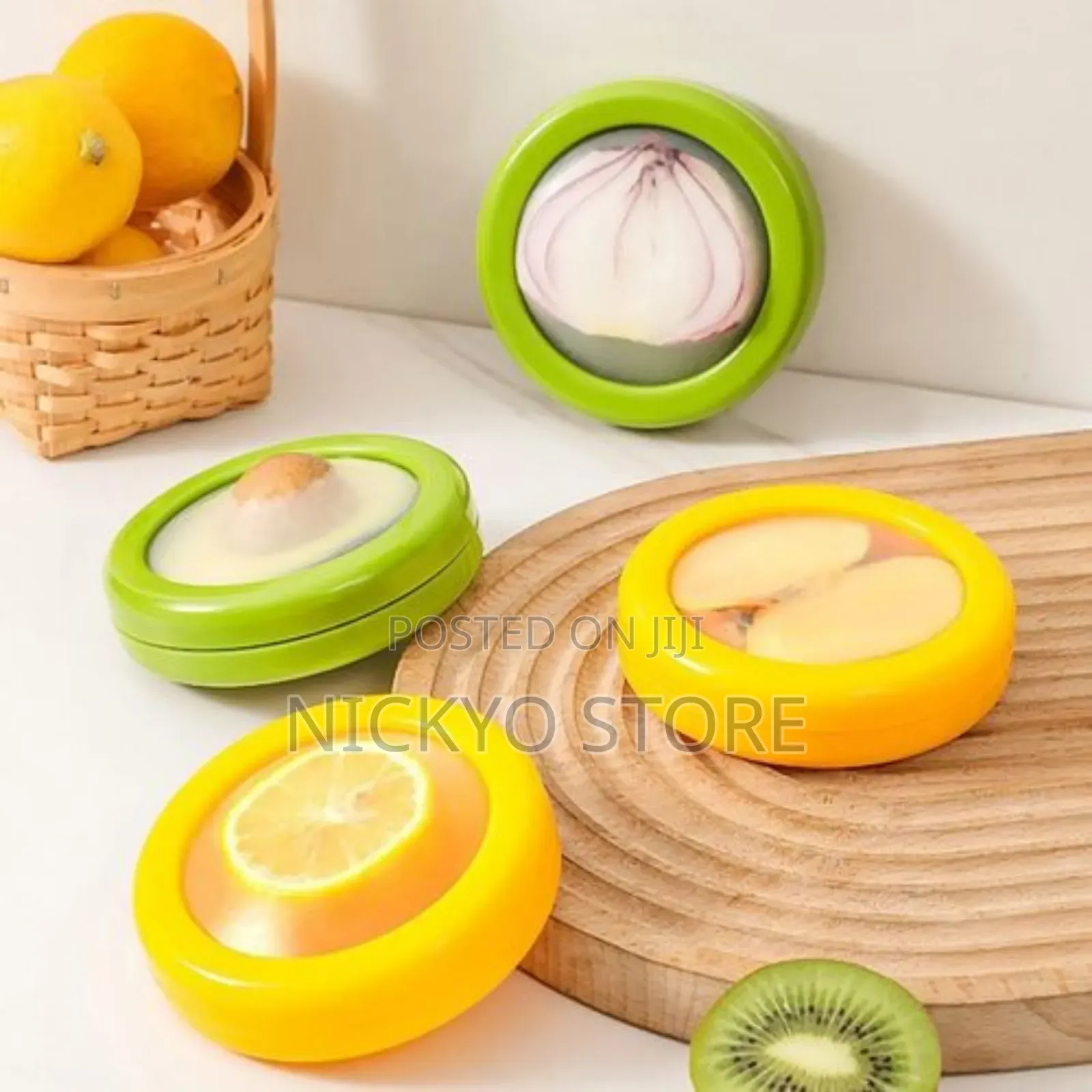 4 Pieces Silicone Fruits Cover