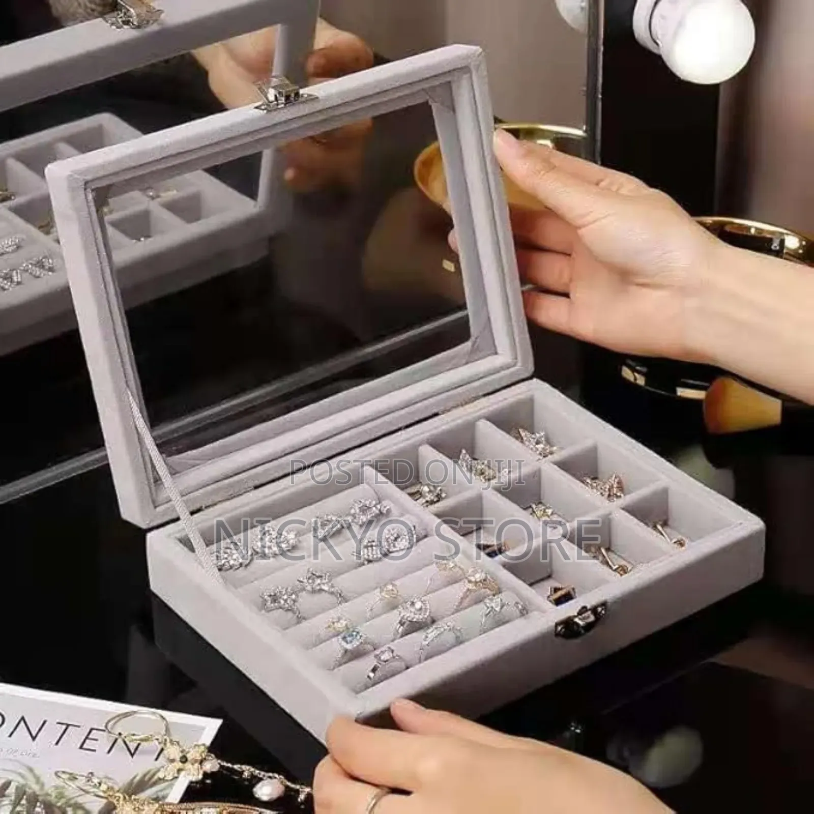 Jewelry Display Organizer Box