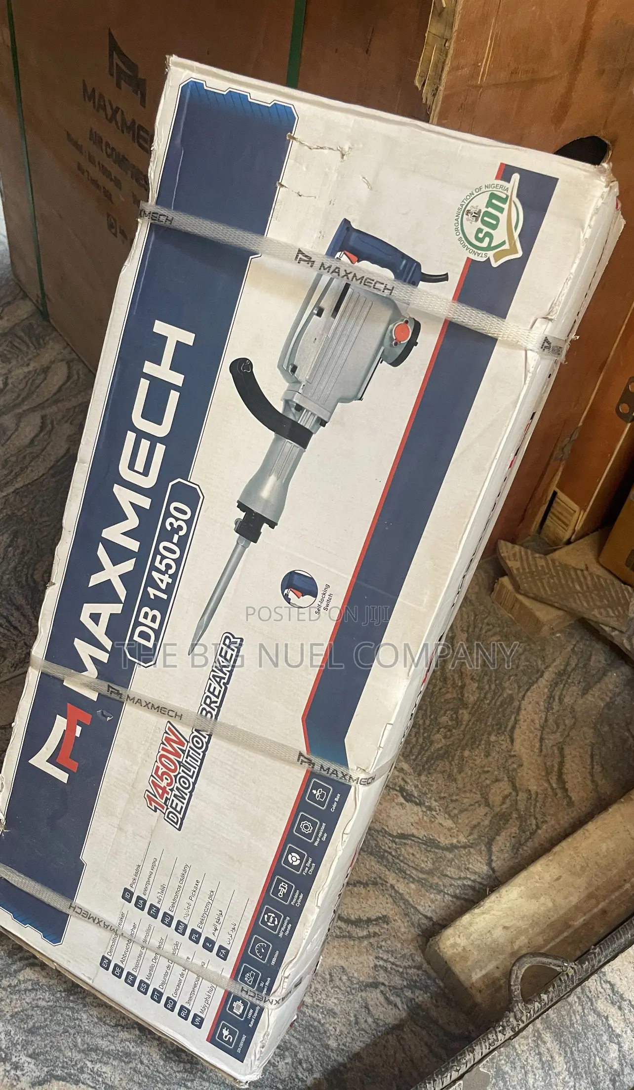 Maxmech Jack Hammer/Demolitoin Breaker 1450watts