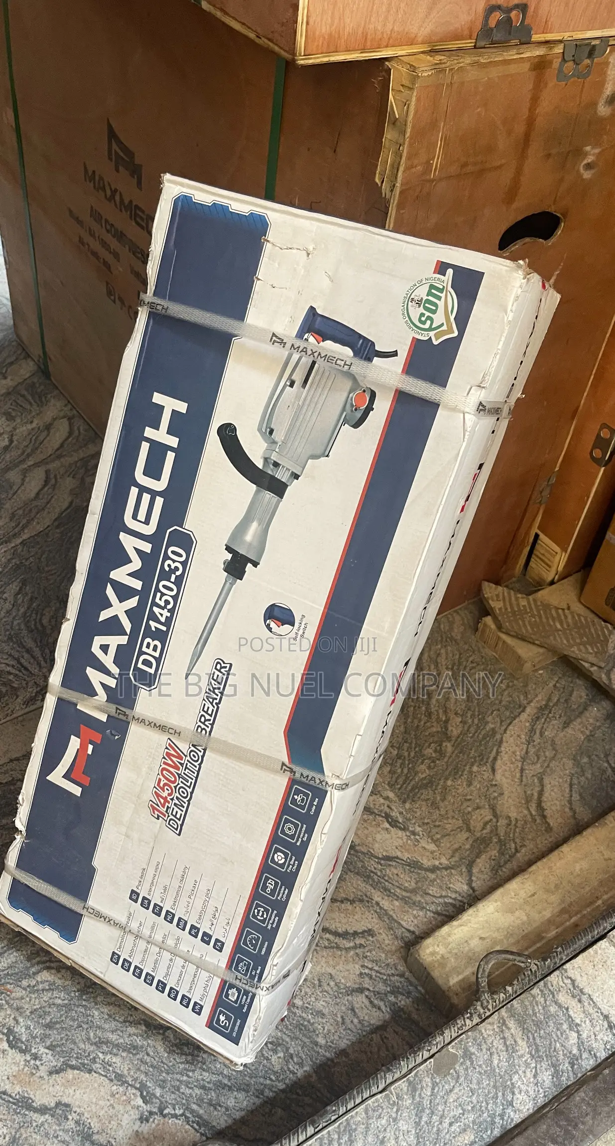 Maxmech Jack Hammer/Demolitoin Breaker 1450watts