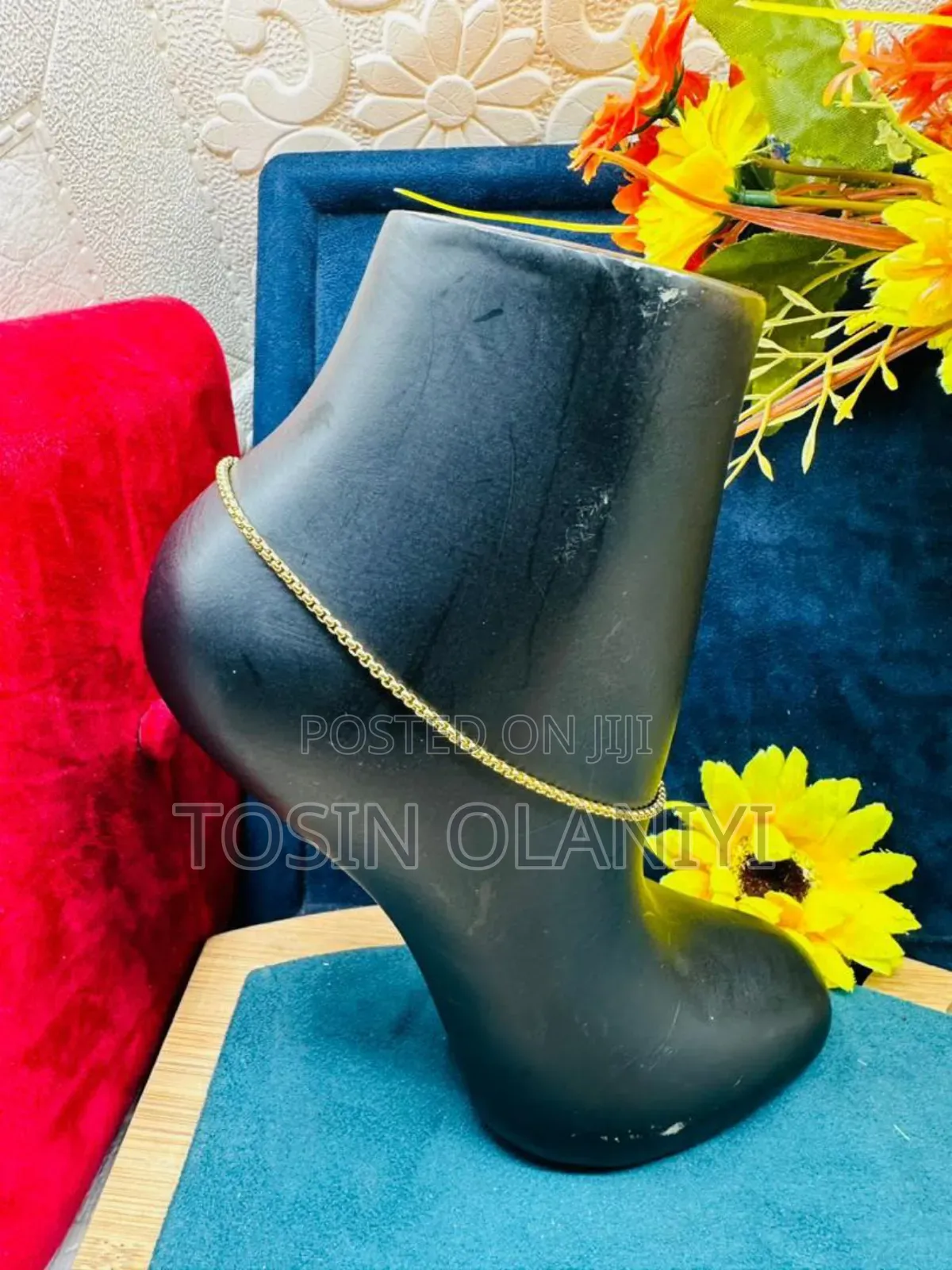 Stainless Leg Chain Anklets