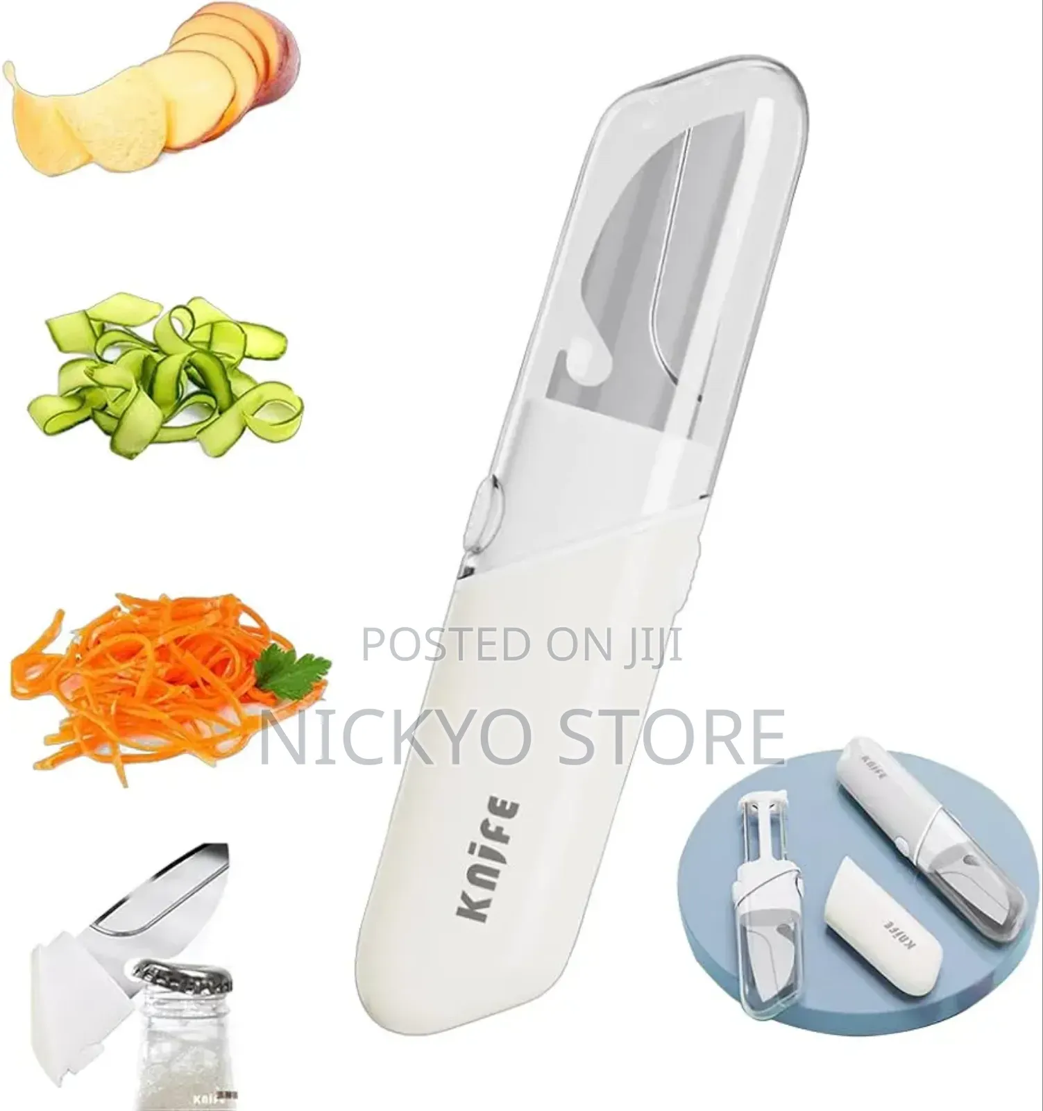 Multifunctional Stainless Steel Fruit Knife Peeler