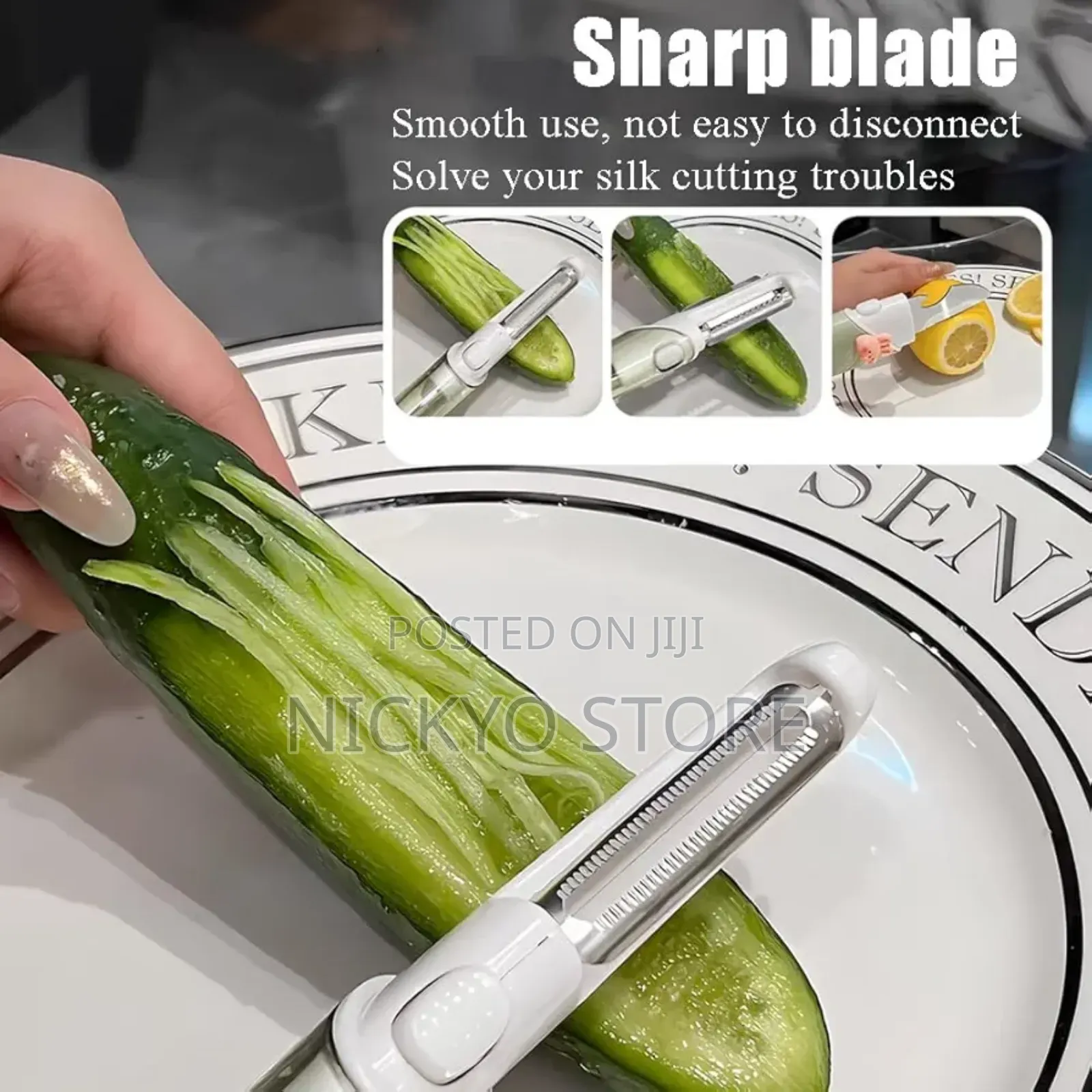 Multifunctional Stainless Steel Fruit Knife Peeler