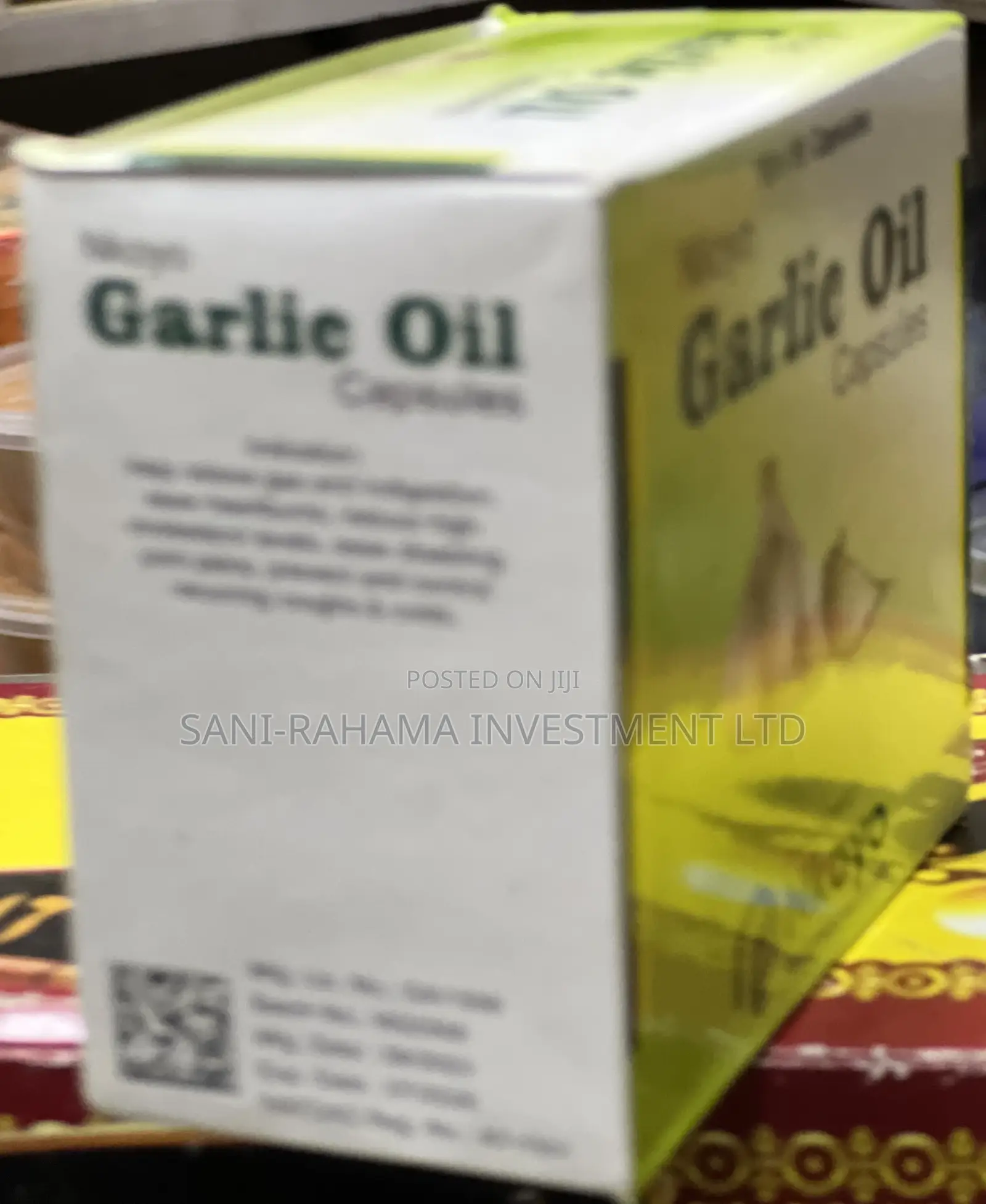 Garlic Oil Capsules ( Nkoyo Garlic Capsules Oil ).