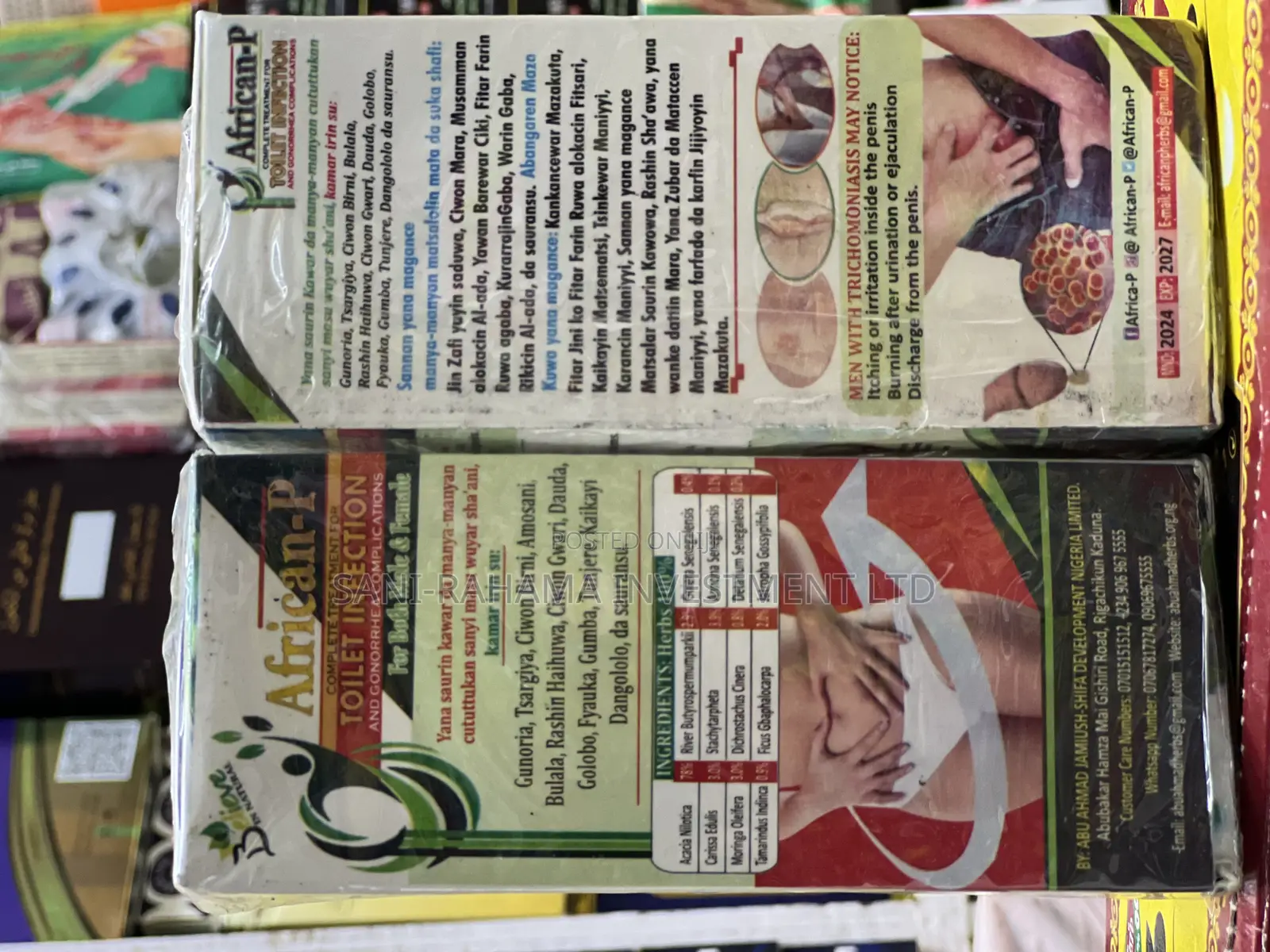 APRICAN P ( Complete Treatment of Toilet Infection for All )