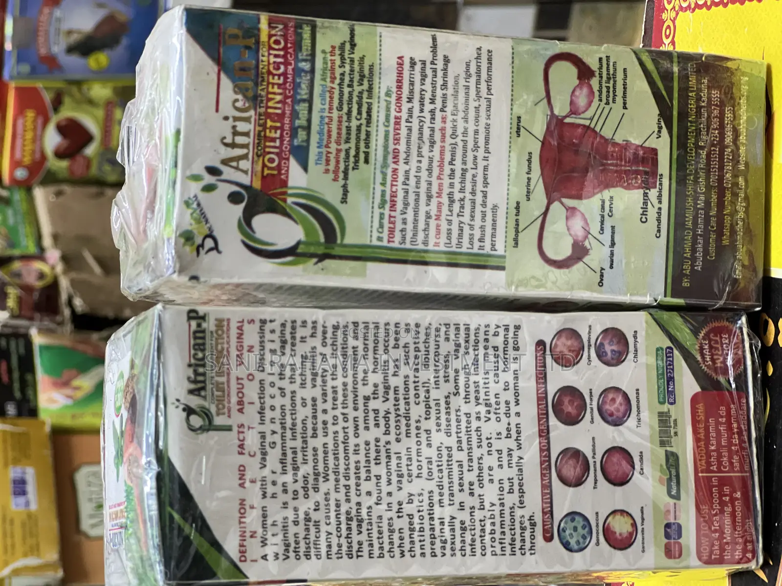 APRICAN P ( Complete Treatment of Toilet Infection for All )