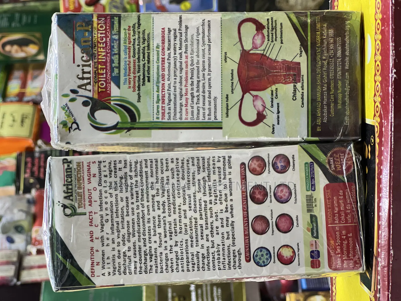APRICAN P ( Complete Treatment of Toilet Infection for All )
