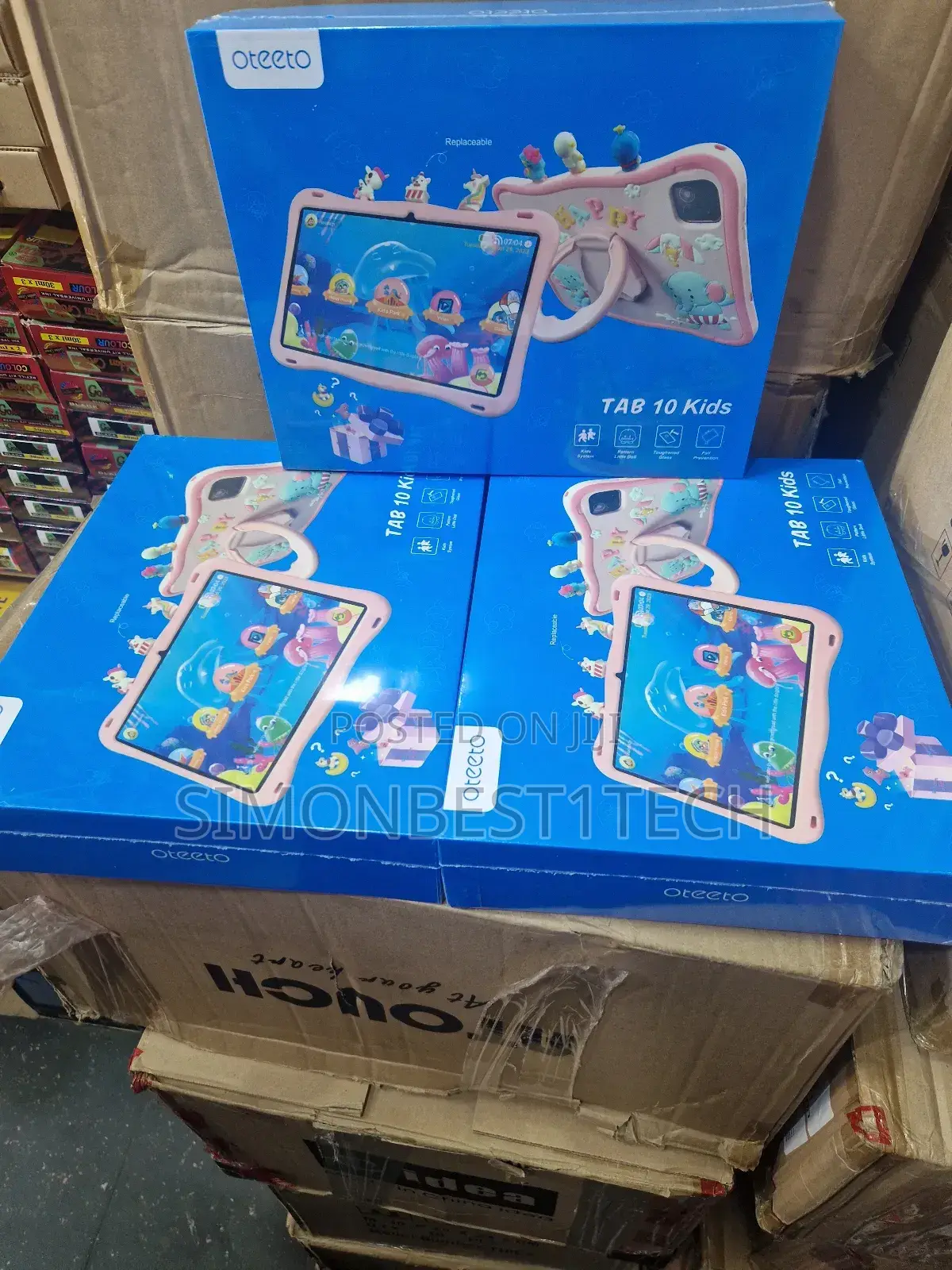 New Oteeto Tab 10 Kids 128 GB Pink