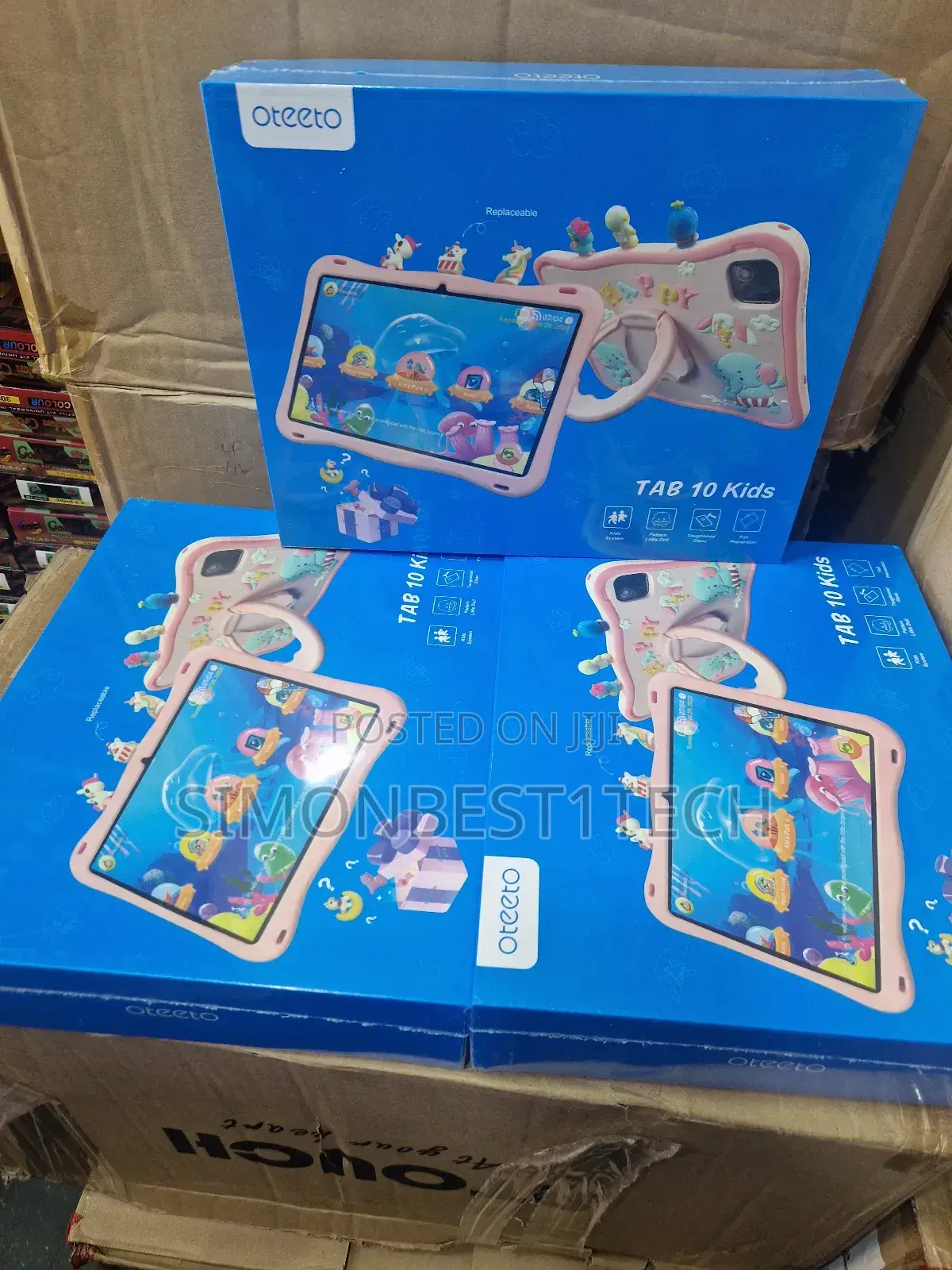 New Oteeto Tab 10 Kids 128 GB Pink