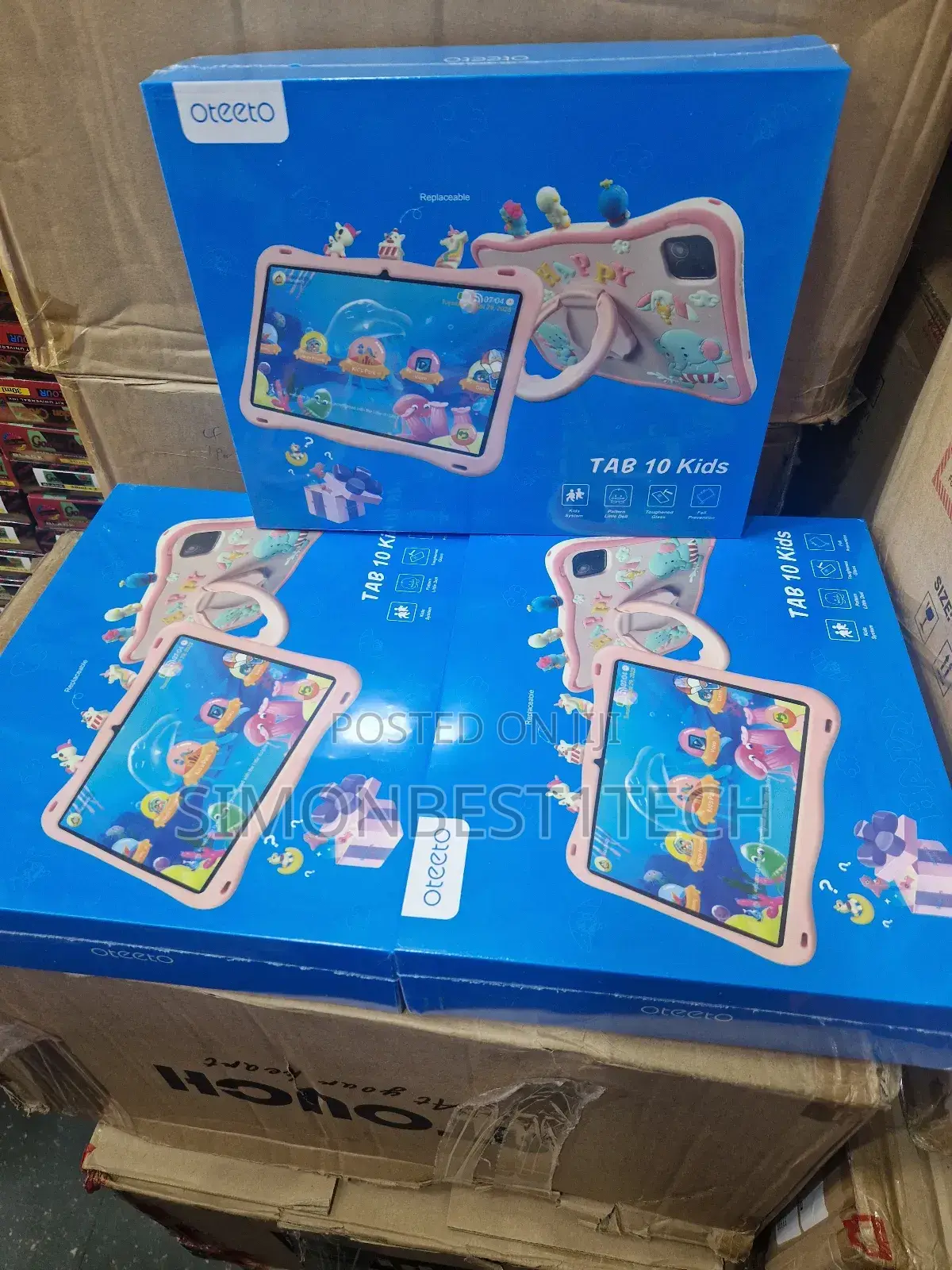 New Oteeto Tab 10 Kids 128 GB Pink