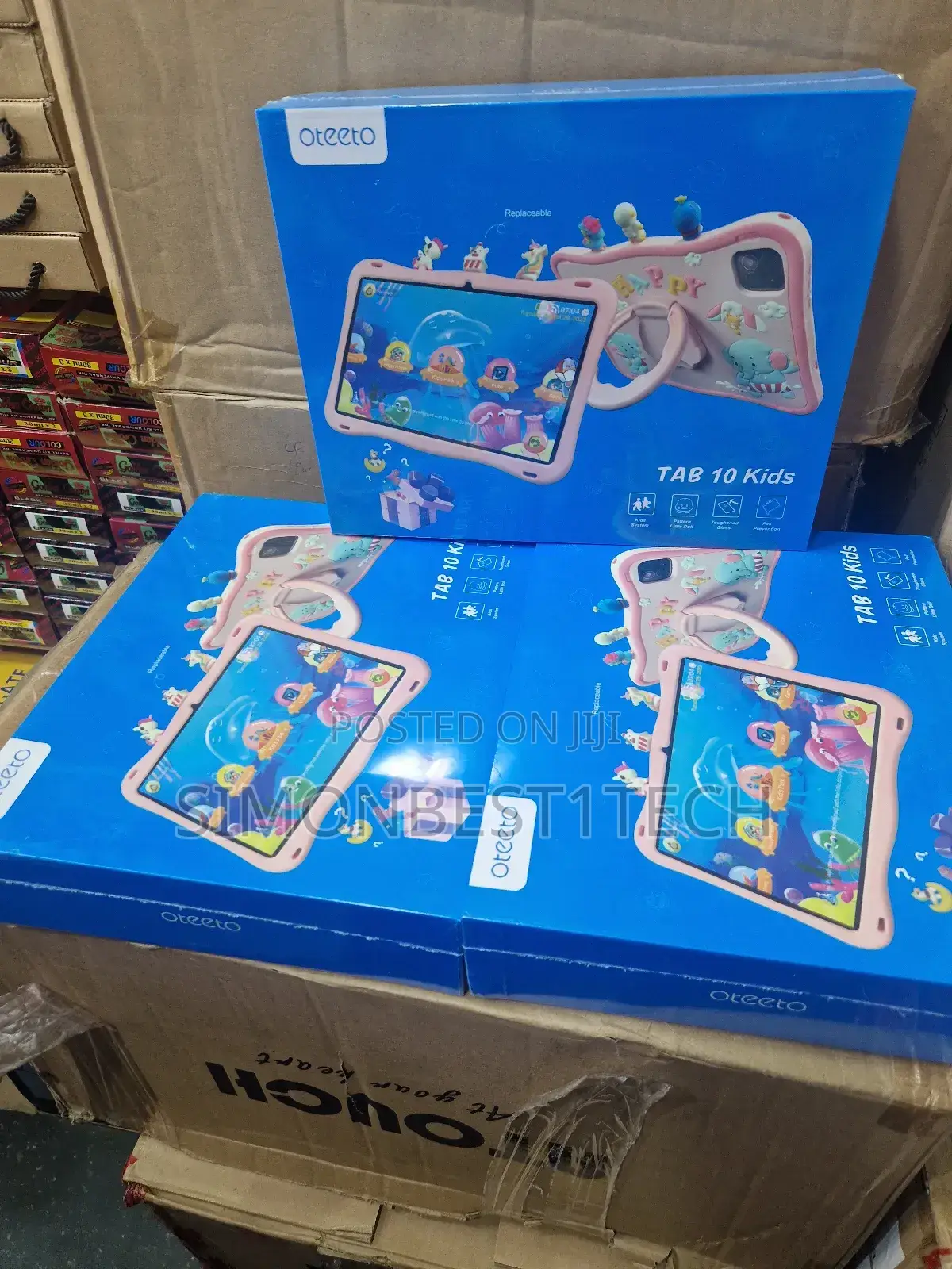 New Oteeto Tab 10 Kids 128 GB Pink