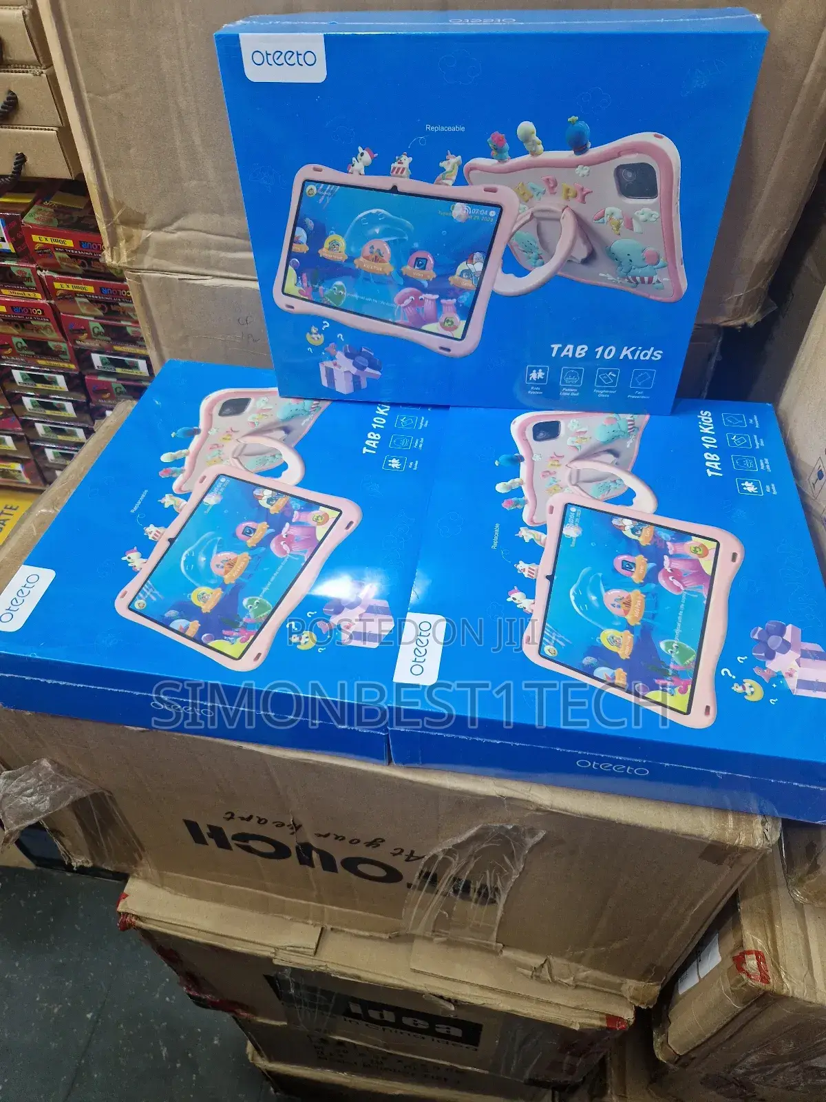 New Oteeto Tab 10 Kids 128 GB Pink