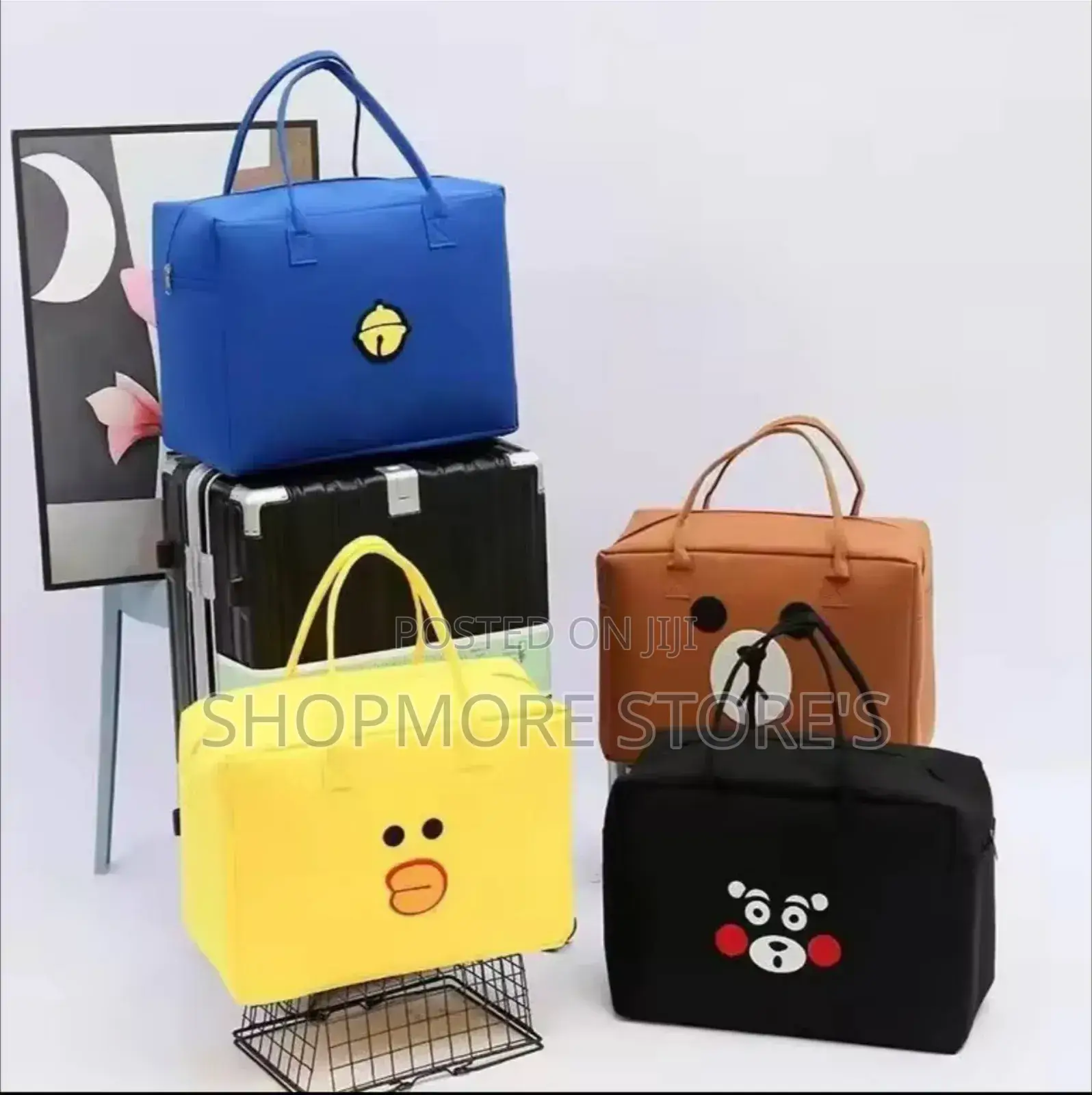 Carton Traveling Hand Bag