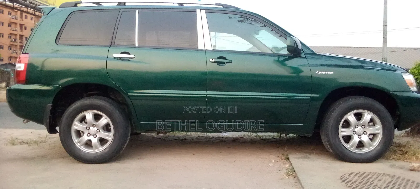 Toyota Highlander V6 AWD 2004 Green