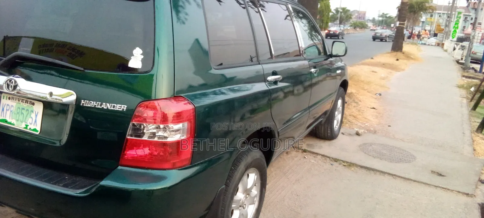 Toyota Highlander V6 AWD 2004 Green