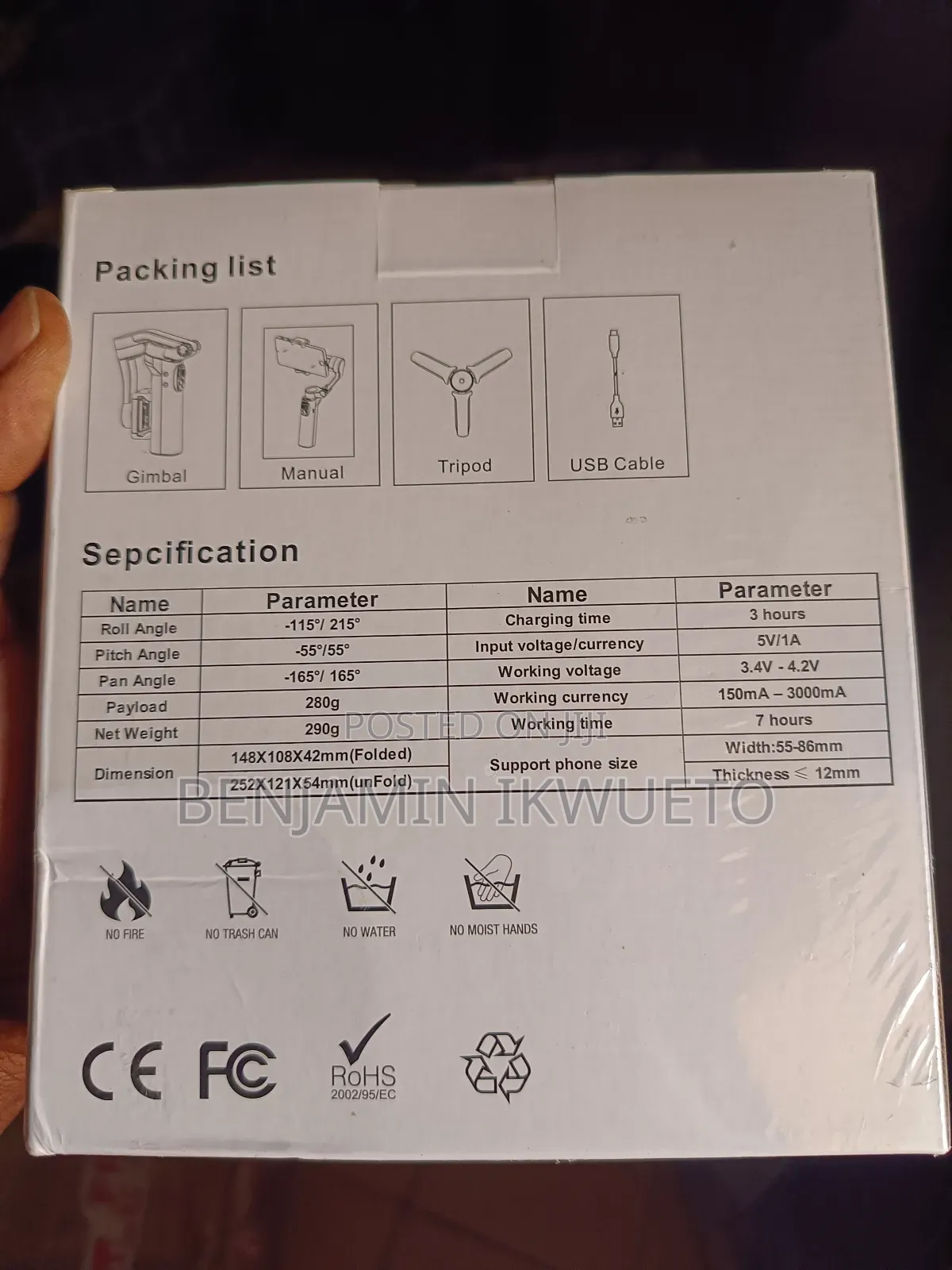 Phone Gimbal (F5plus)
