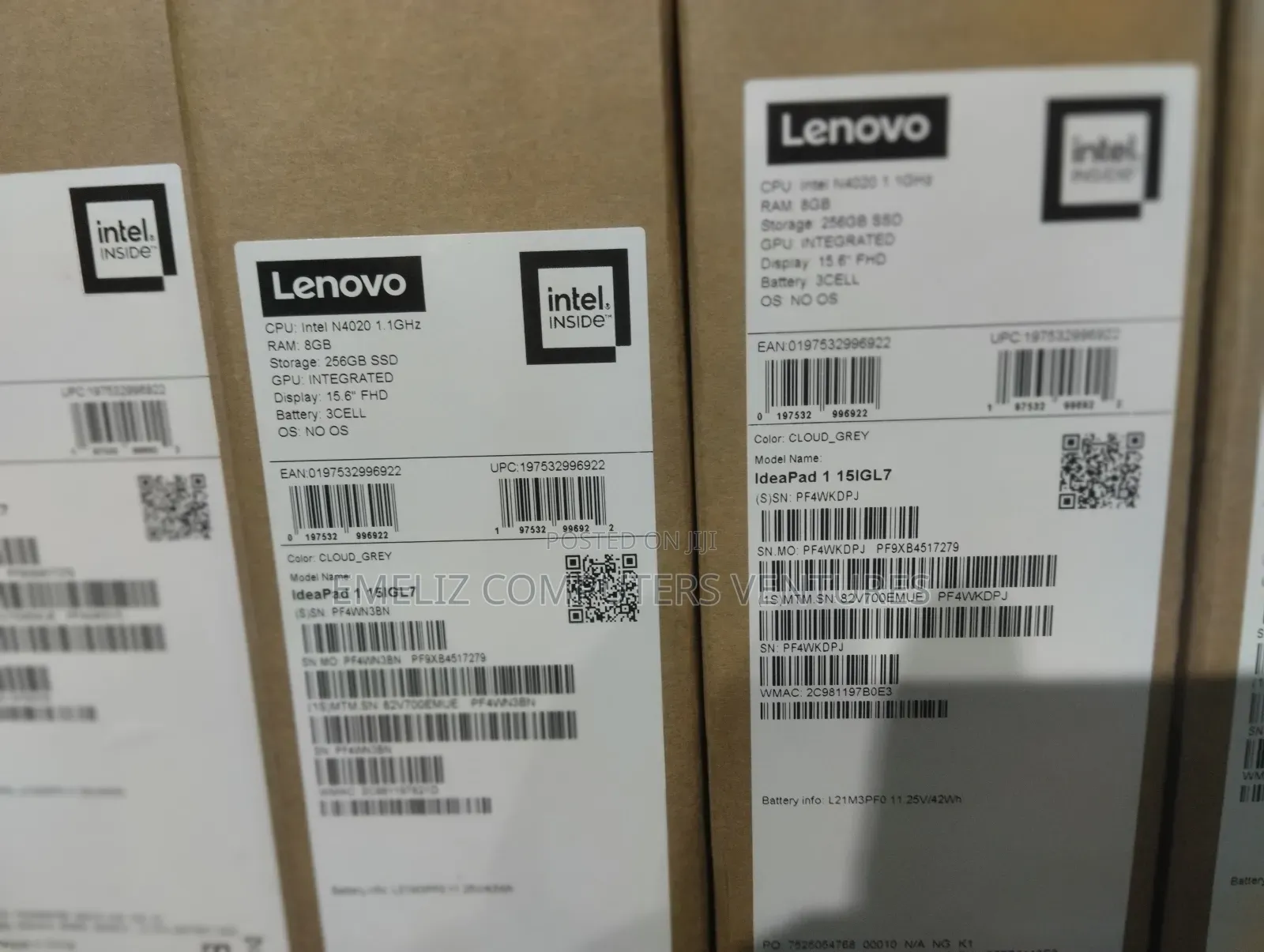 New Laptop Lenovo IdeaPad 1 8GB Intel Celeron SSD 256GB