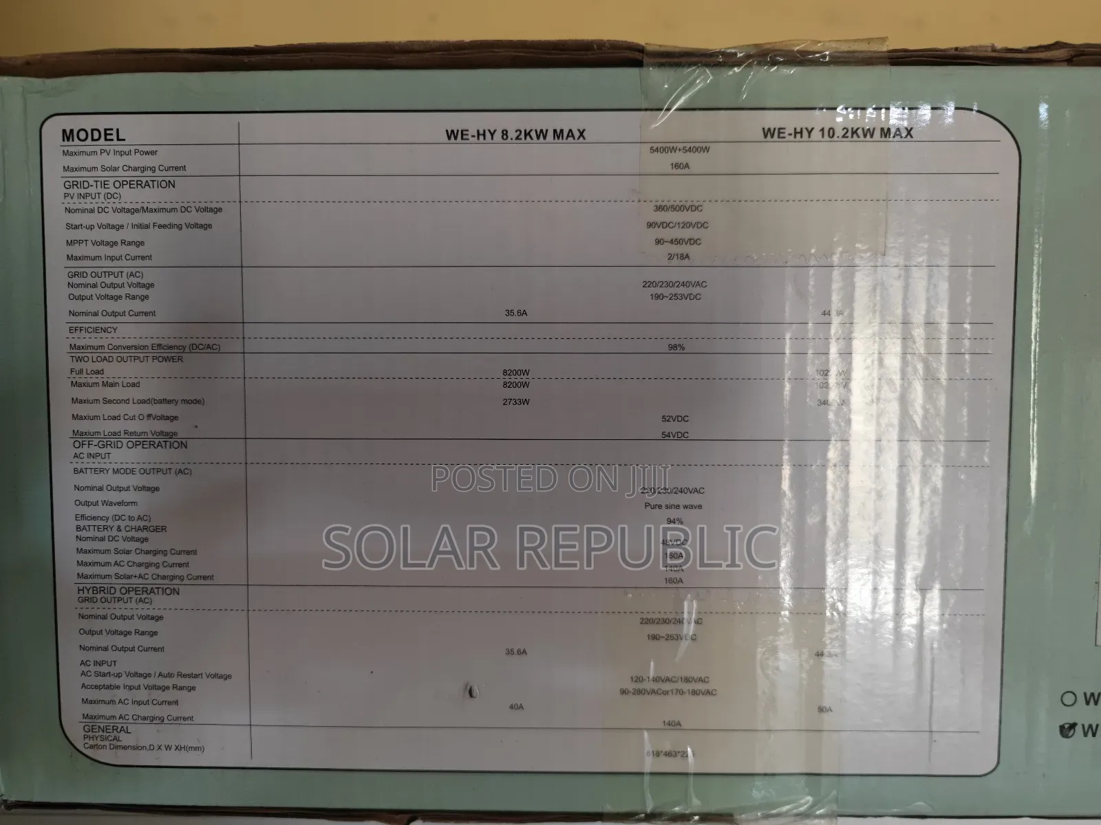 Welion 10kva Solar Inverter