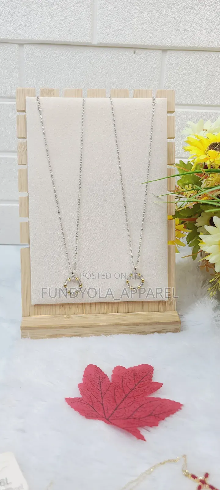 Circle Pendant Necklace