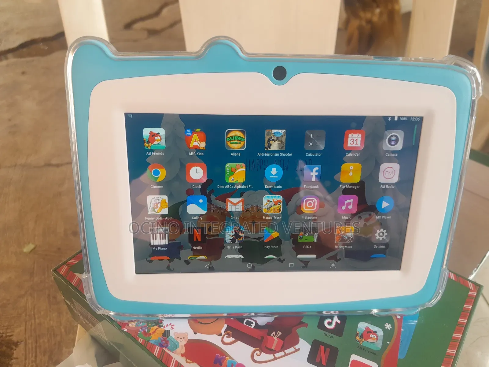 7inches Unbreakable Screen Kids Educational Tablet