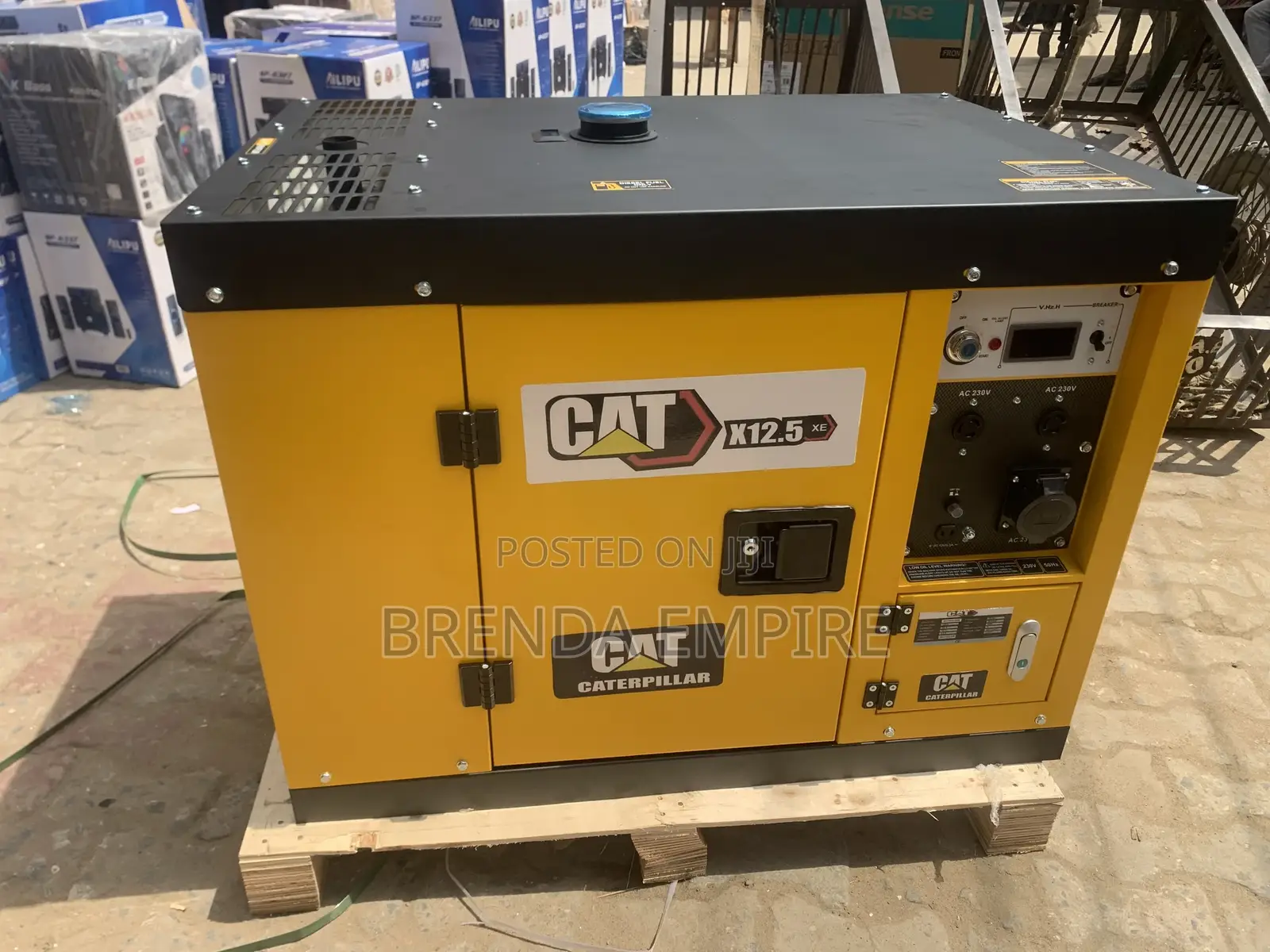 12.5kva CAT Soundproof Diesel Generator