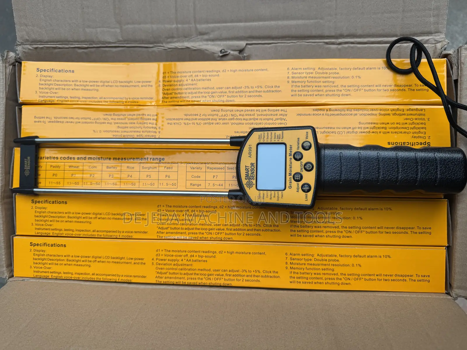 Grain Moisture Meters
