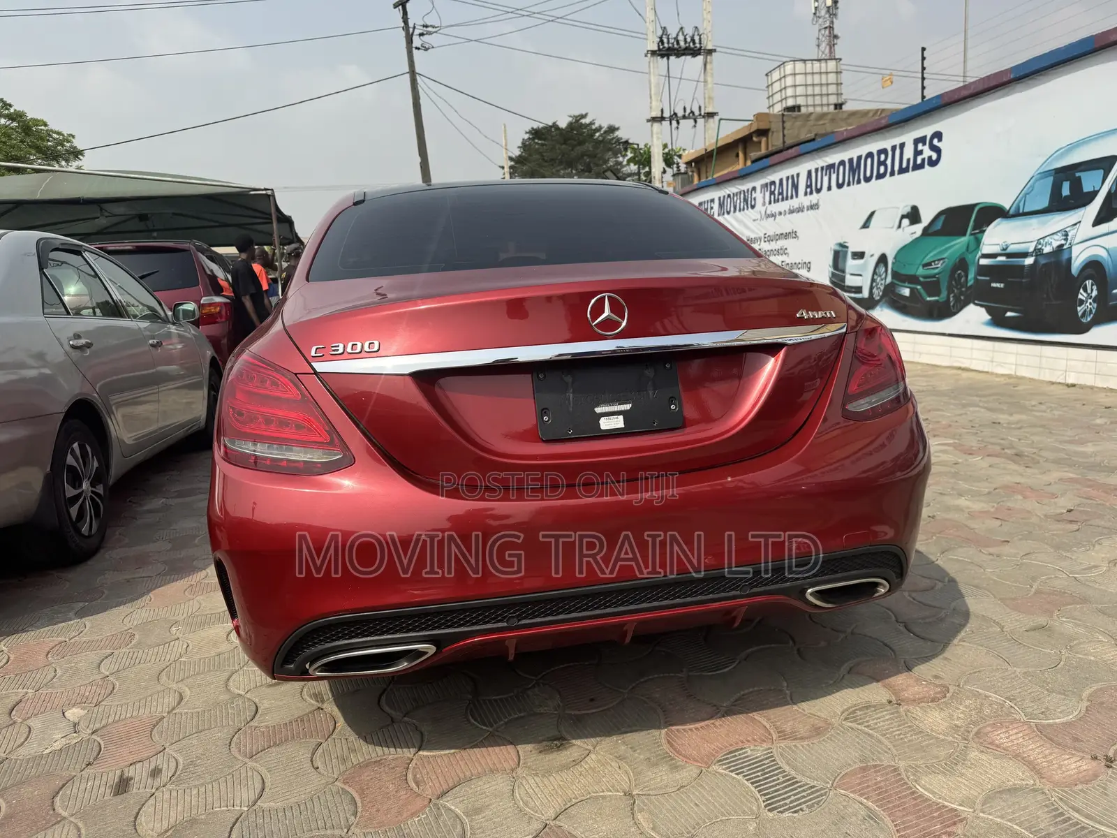 Mercedes-Benz C300 2018 Burgundy