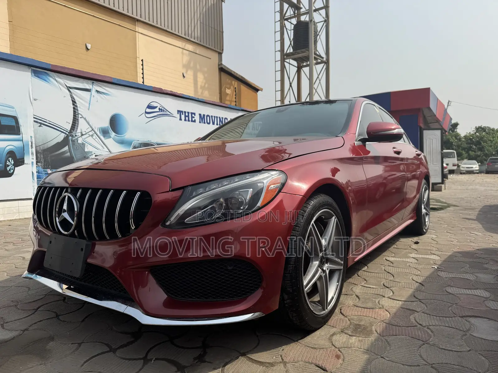 Mercedes-Benz C300 2018 Burgundy