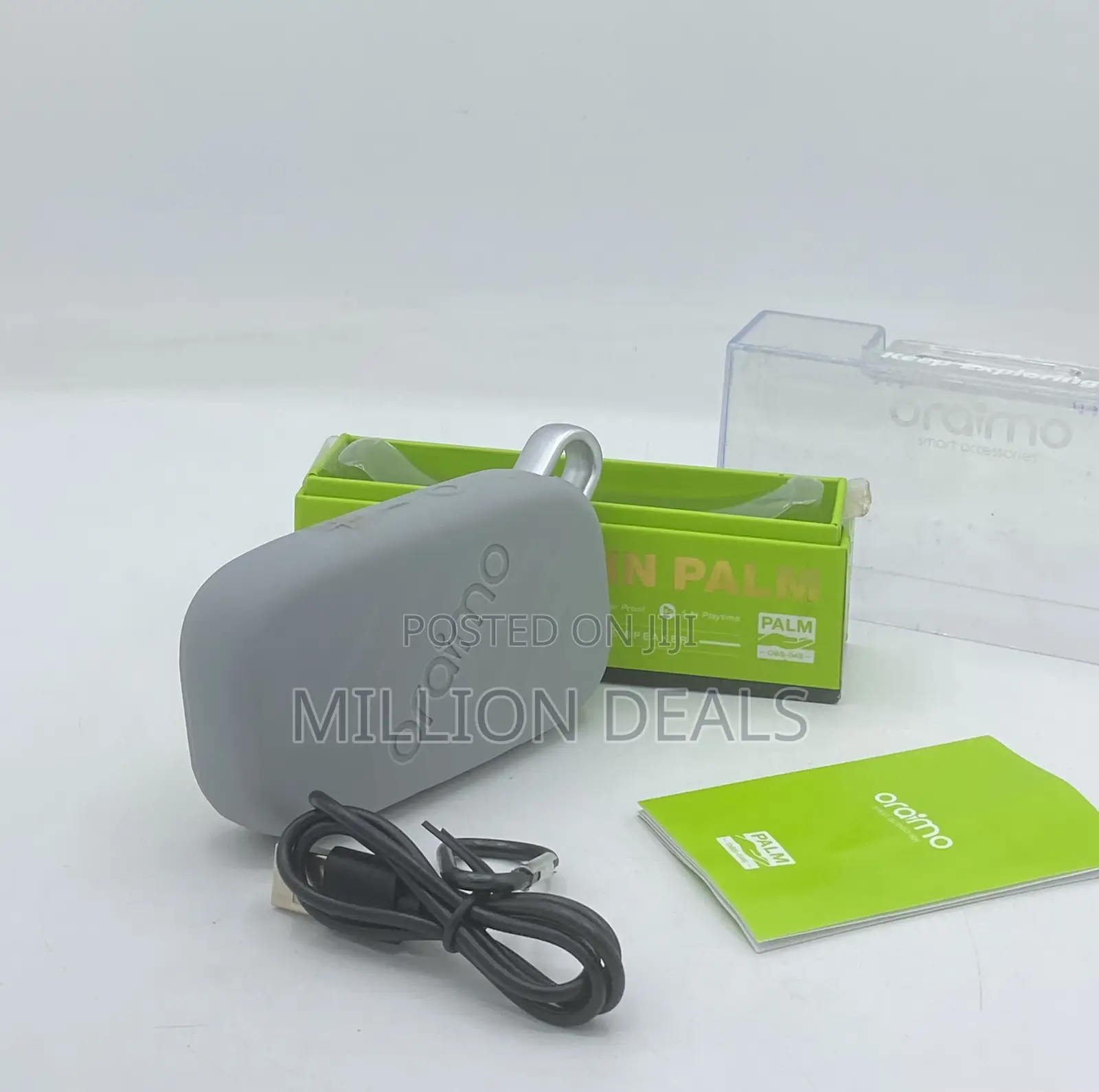 Simple Oraimo Mini Music in Palm Speaker Grey