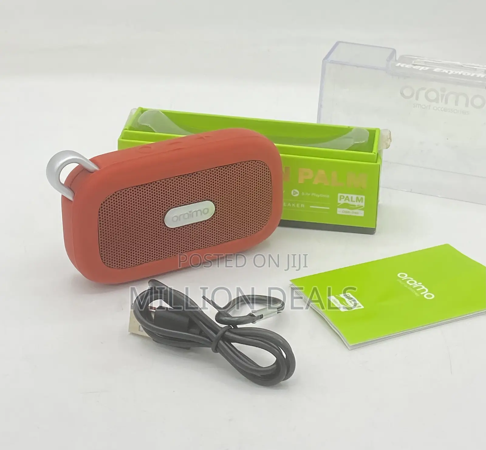 Oraimo Music in Palm Mini Red Speaker