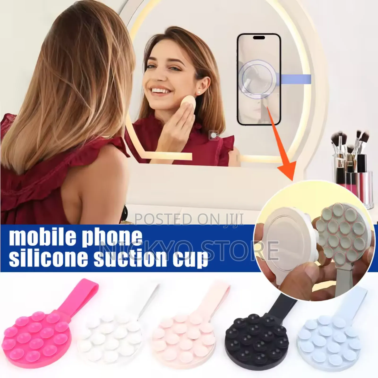 Suction Cup Magnetic Phone Mount