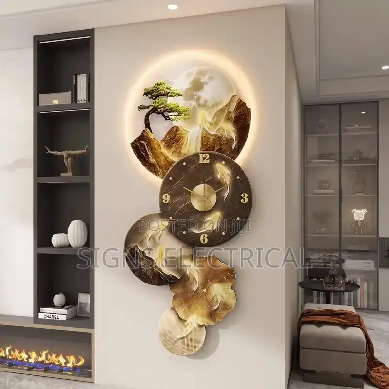 Minimalist Fashion Wall Watch Led Aesthetic