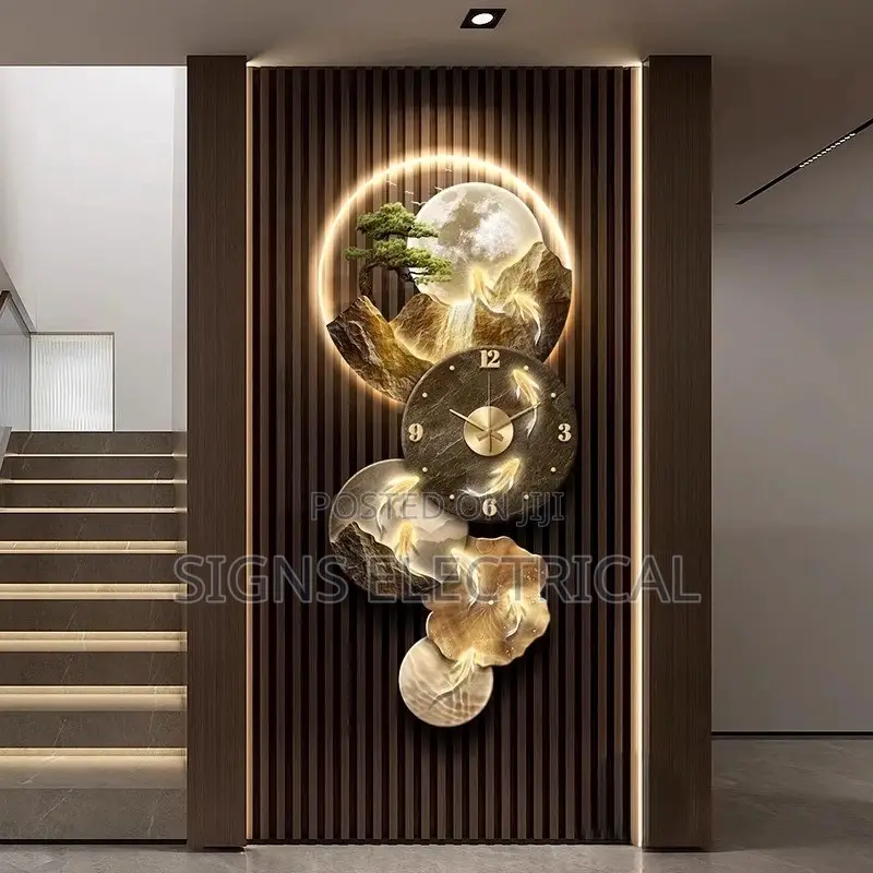 Minimalist Fashion Wall Watch Led Aesthetic