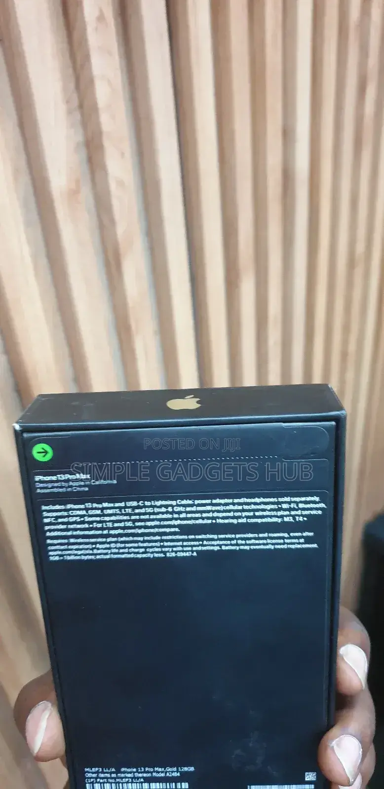 New Apple iPhone 13 Pro Max 128 GB Gold