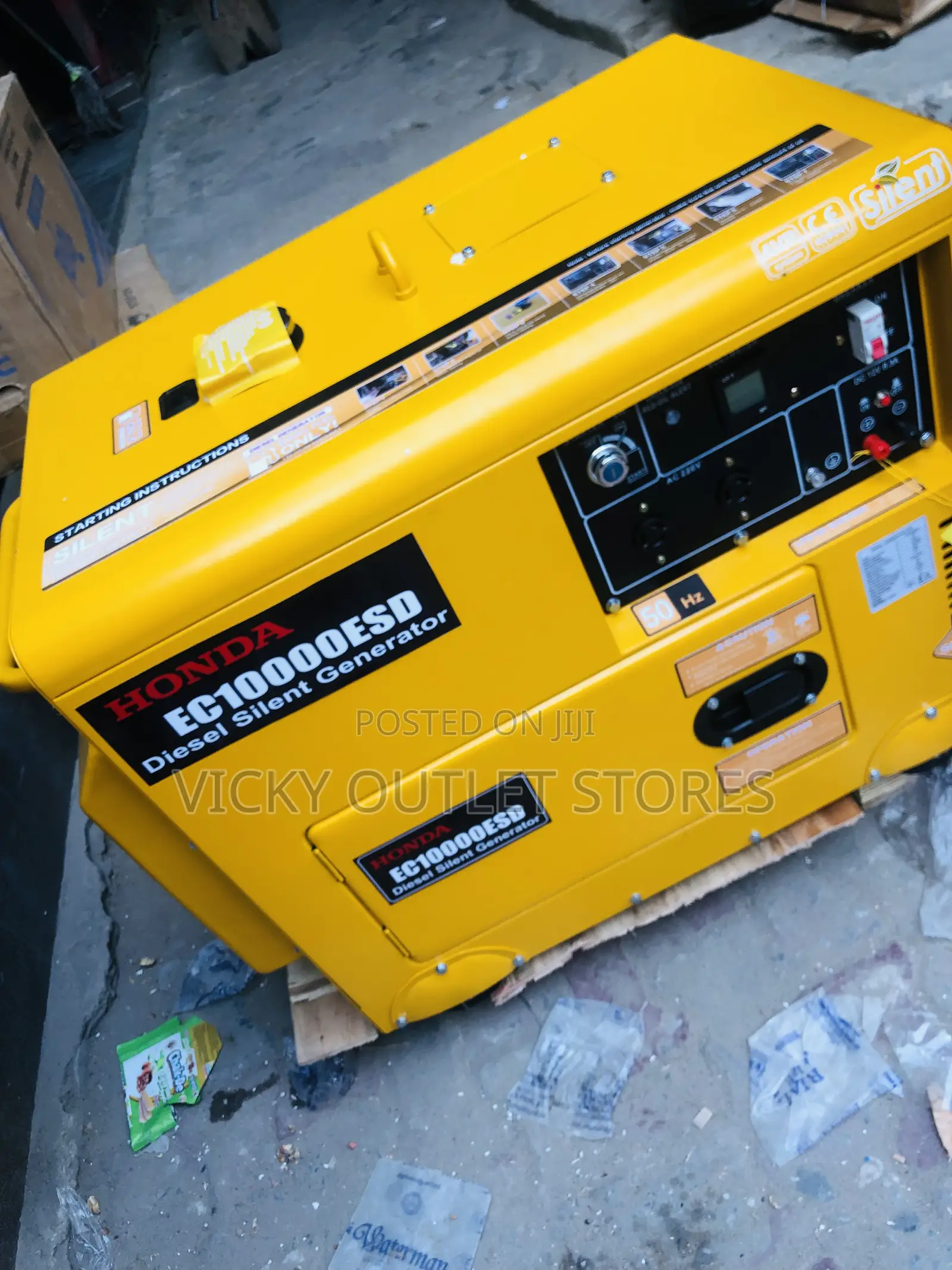 Honda Ec10000esd Diesel Soundproof