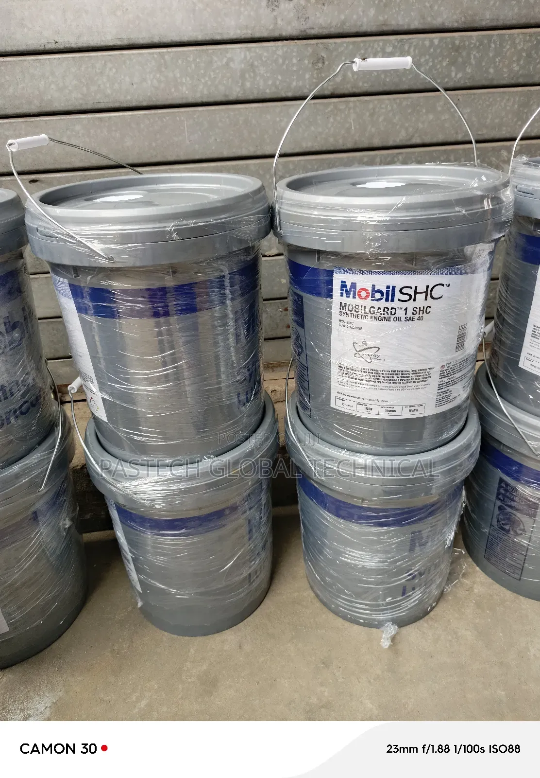 Mobilgard SHC 1 Synthetic Engine Oil 20L