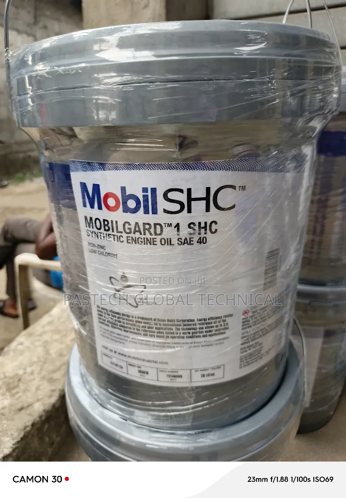 Mobilgard SHC 1 Synthetic Engine Oil 20L