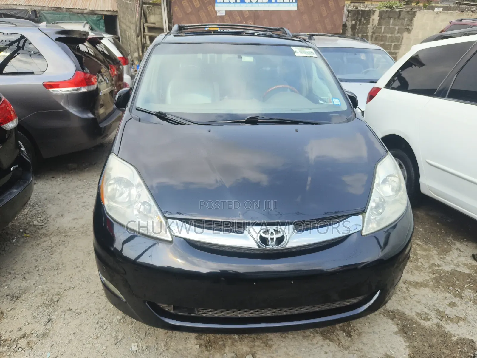 Toyota Sienna XLE Limited 2008 Black